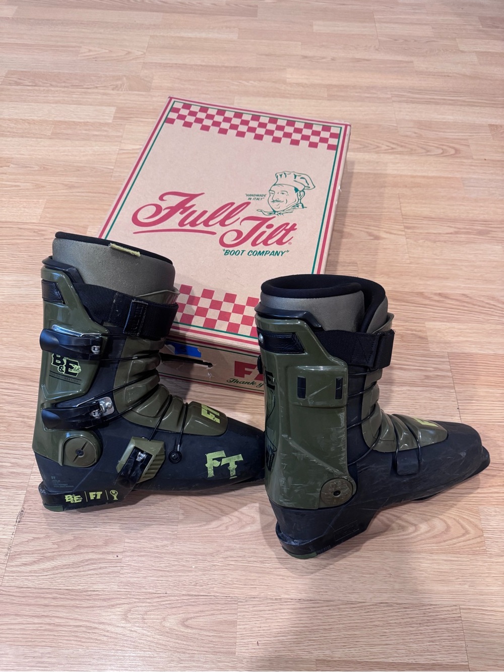 Full Tilt B&E Olive Green Ski Boots